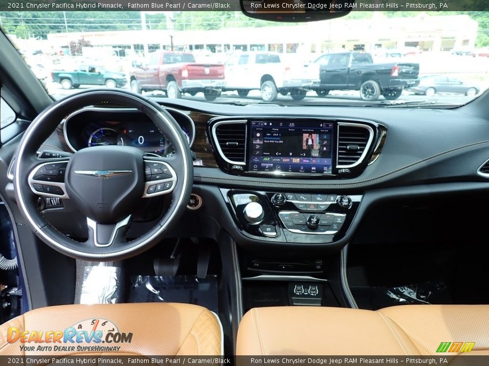 Dashboard of 2021 Chrysler Pacifica Hybrid Pinnacle Photo #14