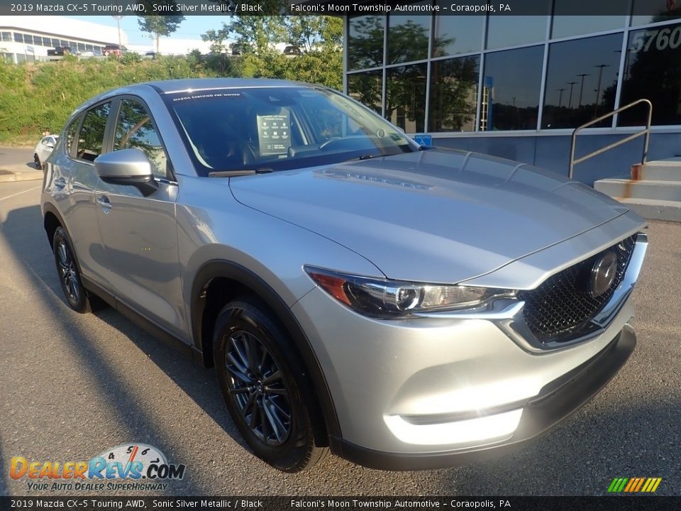 2019 Mazda CX-5 Touring AWD Sonic Silver Metallic / Black Photo #9