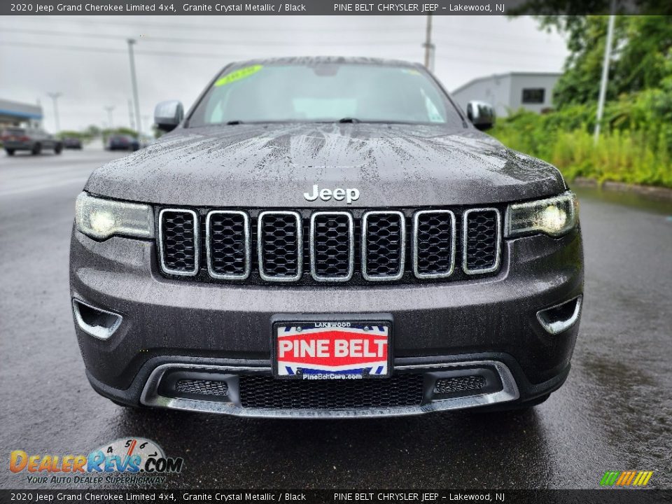 2020 Jeep Grand Cherokee Limited 4x4 Granite Crystal Metallic / Black Photo #24