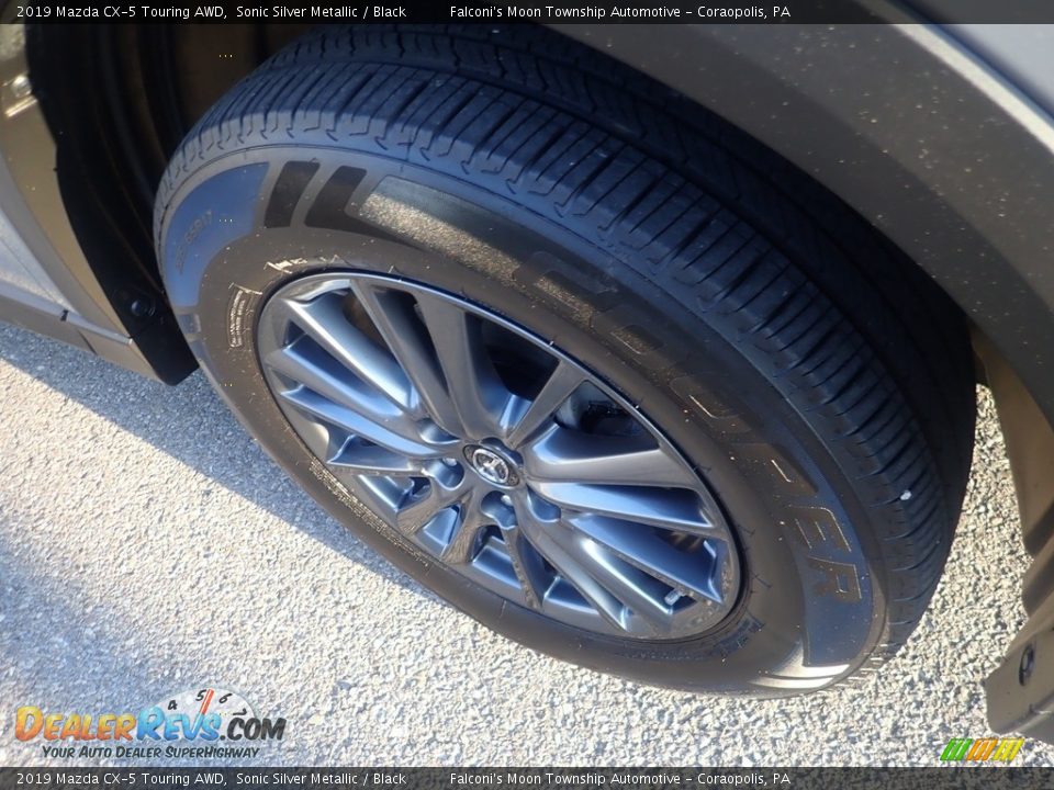 2019 Mazda CX-5 Touring AWD Sonic Silver Metallic / Black Photo #10