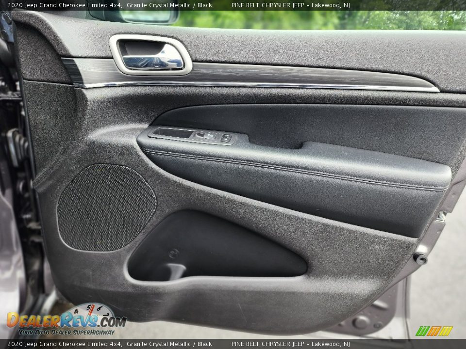 2020 Jeep Grand Cherokee Limited 4x4 Granite Crystal Metallic / Black Photo #25