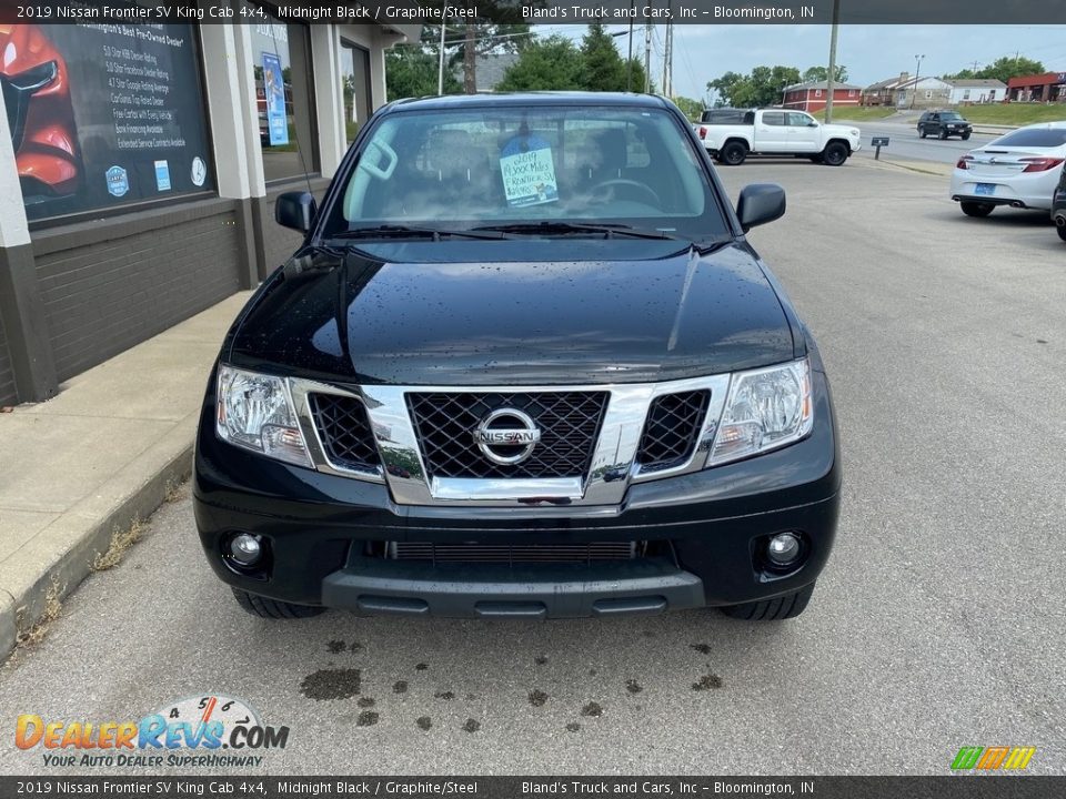 2019 Nissan Frontier SV King Cab 4x4 Midnight Black / Graphite/Steel Photo #5