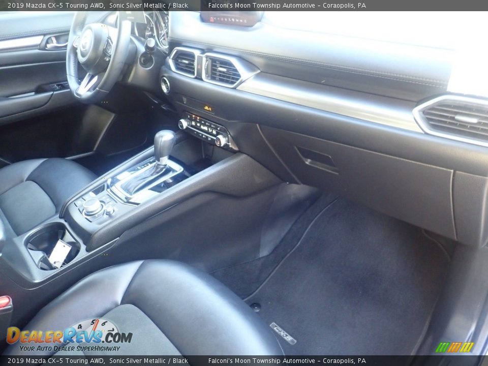 2019 Mazda CX-5 Touring AWD Sonic Silver Metallic / Black Photo #12