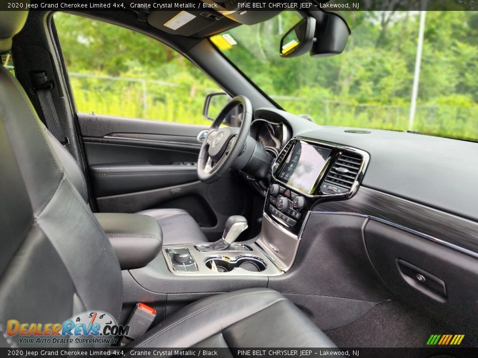 2020 Jeep Grand Cherokee Limited 4x4 Granite Crystal Metallic / Black Photo #27
