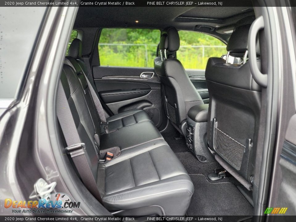 2020 Jeep Grand Cherokee Limited 4x4 Granite Crystal Metallic / Black Photo #28