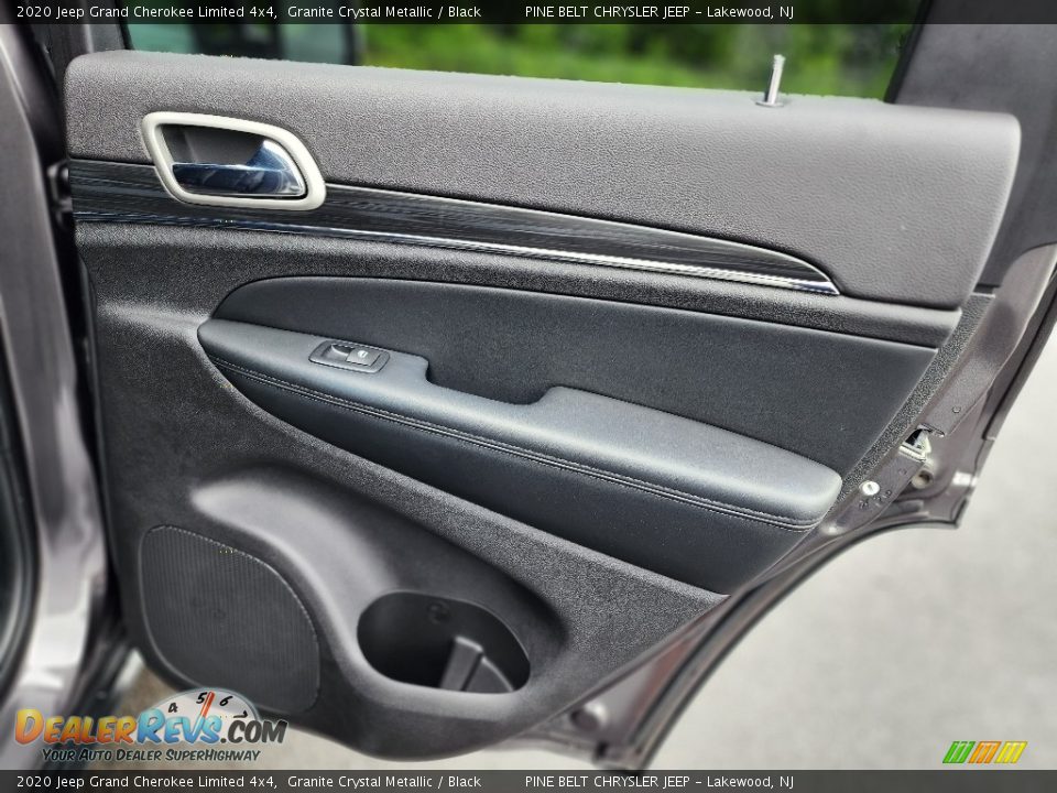 2020 Jeep Grand Cherokee Limited 4x4 Granite Crystal Metallic / Black Photo #29