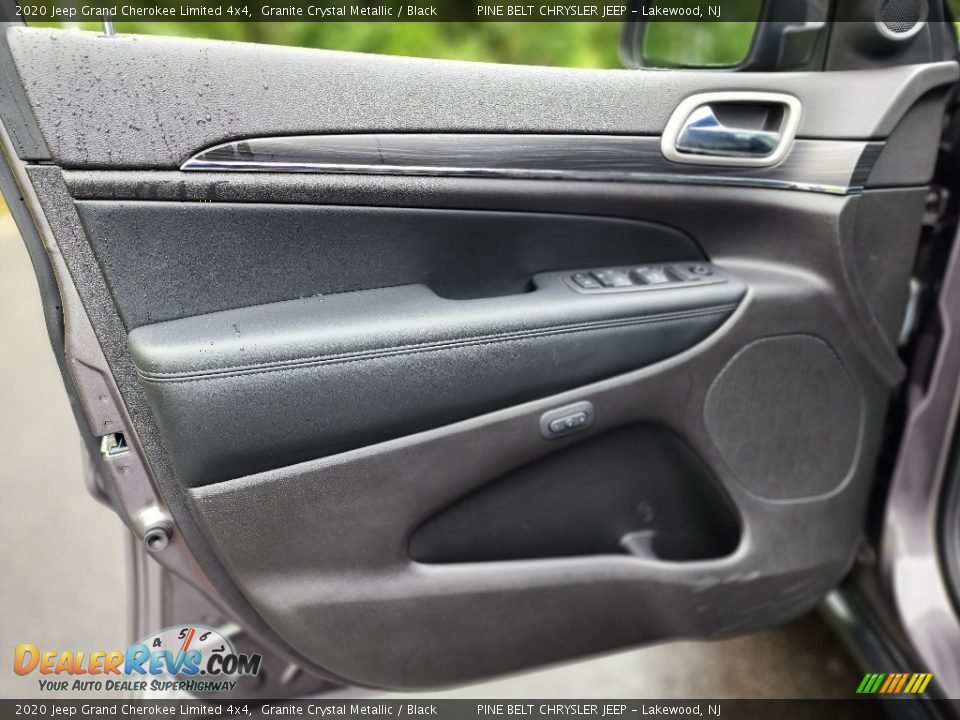 2020 Jeep Grand Cherokee Limited 4x4 Granite Crystal Metallic / Black Photo #31