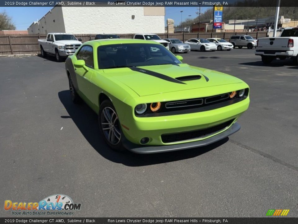 2019 Dodge Challenger GT AWD Sublime / Black Photo #3