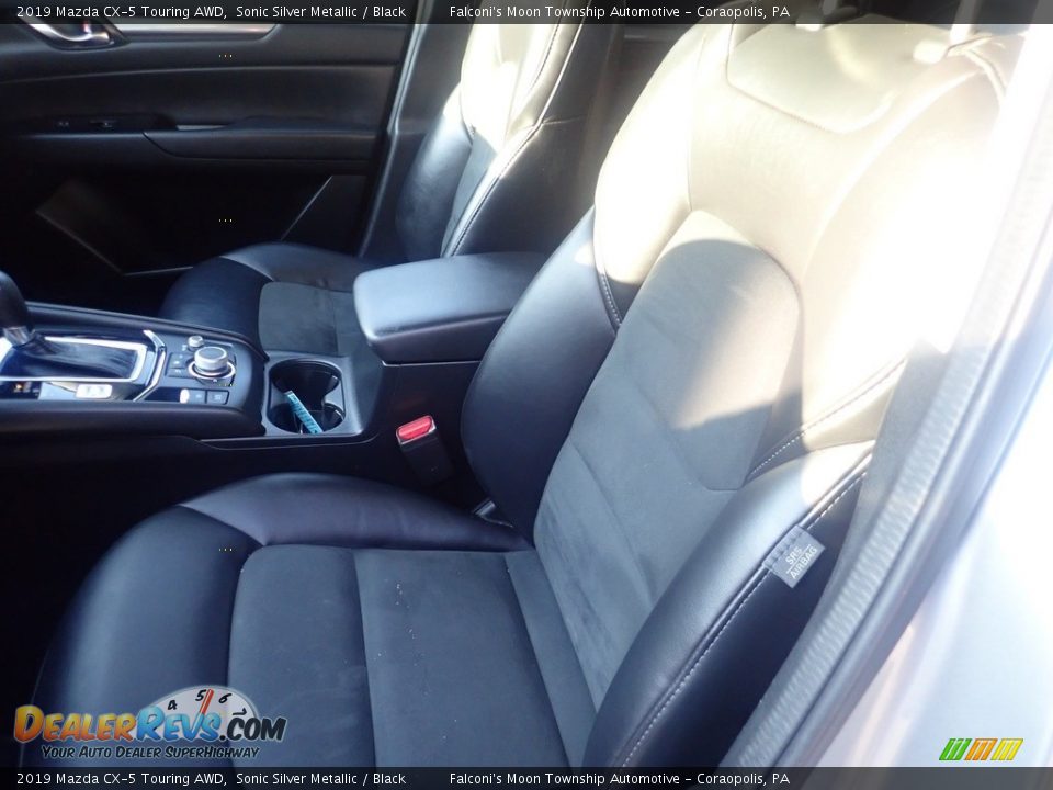 2019 Mazda CX-5 Touring AWD Sonic Silver Metallic / Black Photo #17