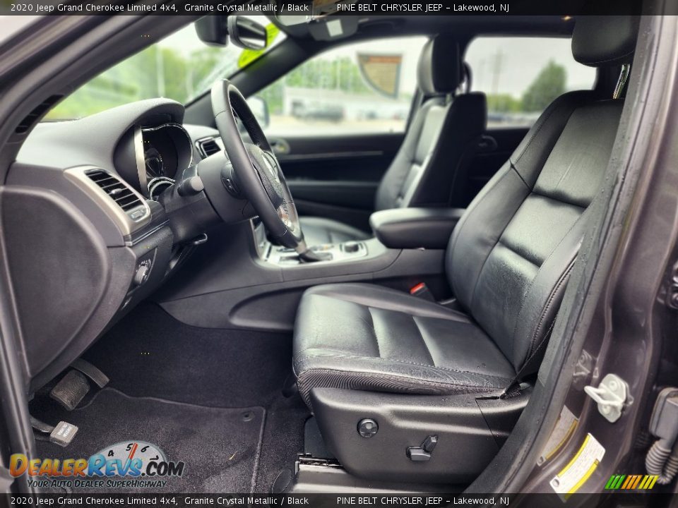 2020 Jeep Grand Cherokee Limited 4x4 Granite Crystal Metallic / Black Photo #32
