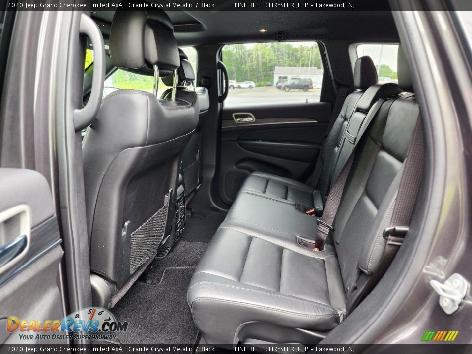 2020 Jeep Grand Cherokee Limited 4x4 Granite Crystal Metallic / Black Photo #33