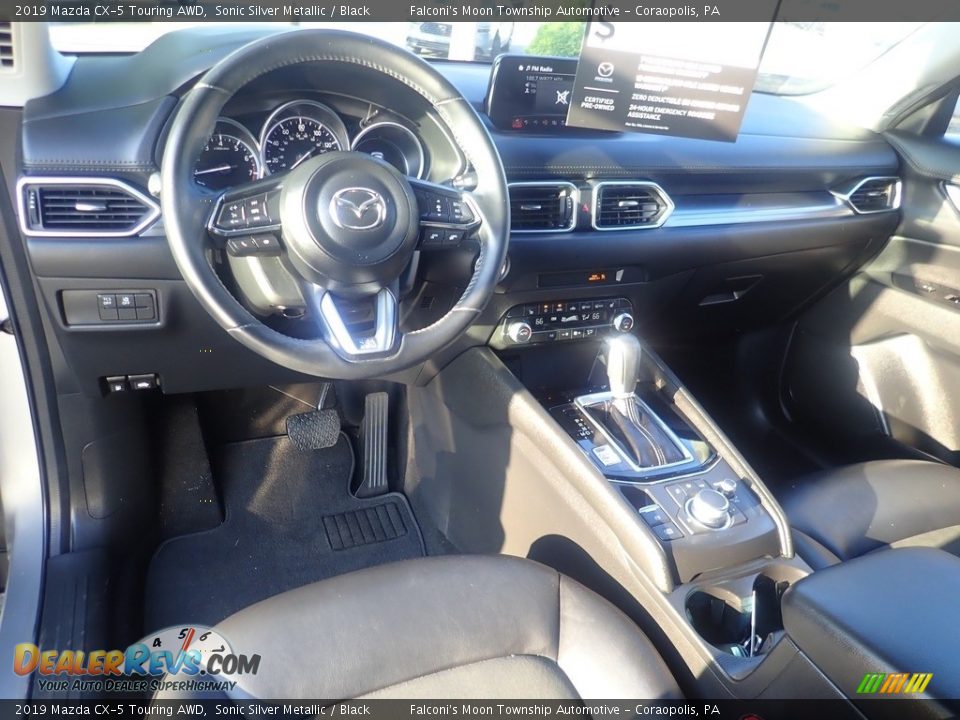 2019 Mazda CX-5 Touring AWD Sonic Silver Metallic / Black Photo #20