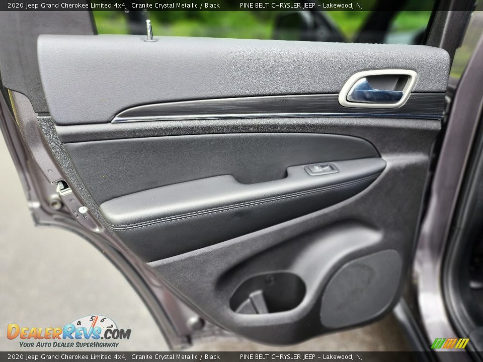 2020 Jeep Grand Cherokee Limited 4x4 Granite Crystal Metallic / Black Photo #34