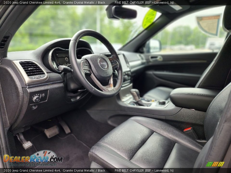 2020 Jeep Grand Cherokee Limited 4x4 Granite Crystal Metallic / Black Photo #35