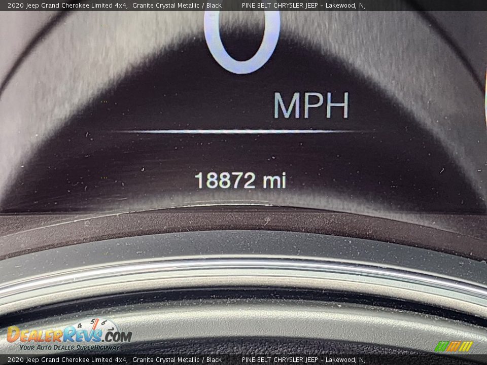 2020 Jeep Grand Cherokee Limited 4x4 Granite Crystal Metallic / Black Photo #2