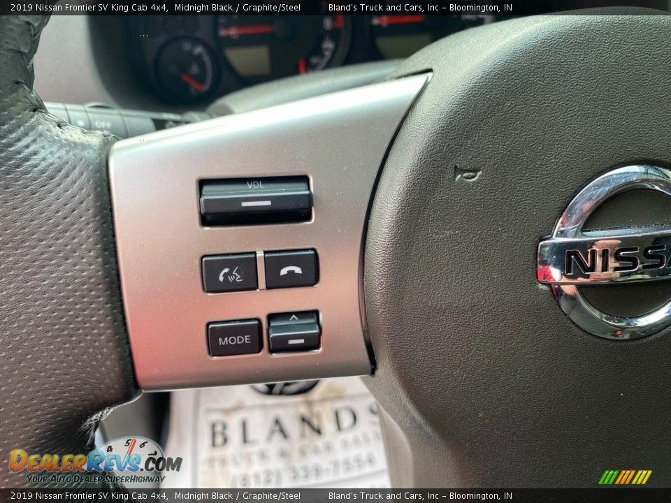 2019 Nissan Frontier SV King Cab 4x4 Steering Wheel Photo #18