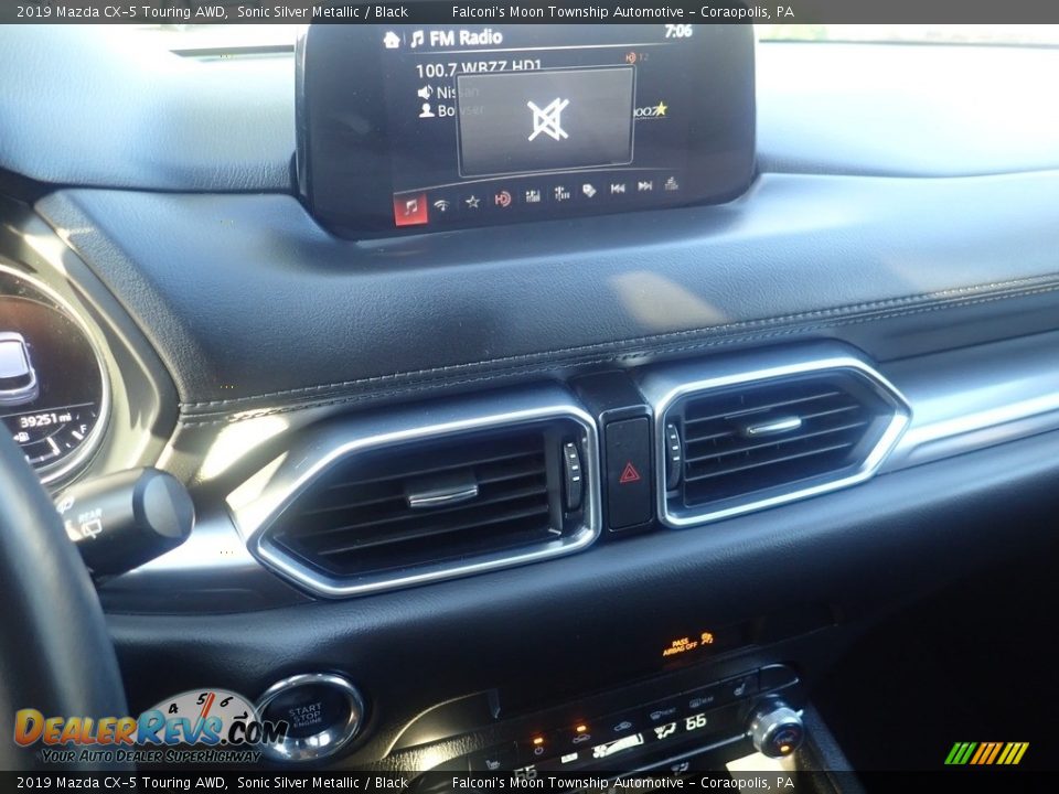 2019 Mazda CX-5 Touring AWD Sonic Silver Metallic / Black Photo #25