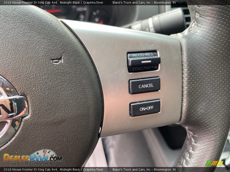 2019 Nissan Frontier SV King Cab 4x4 Steering Wheel Photo #19