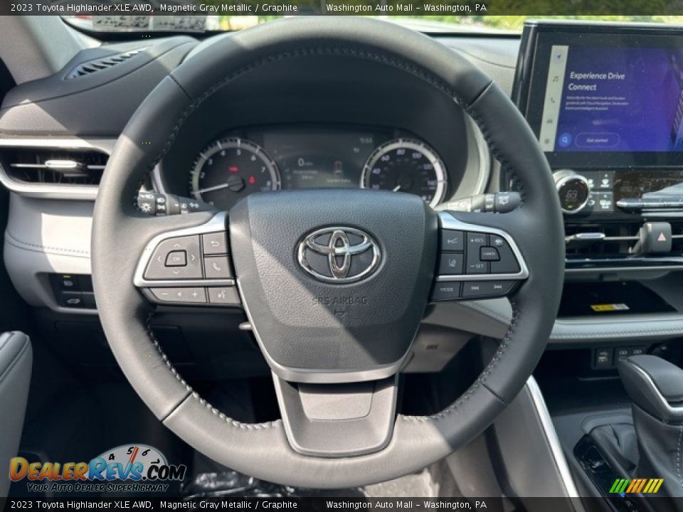 2023 Toyota Highlander XLE AWD Steering Wheel Photo #10