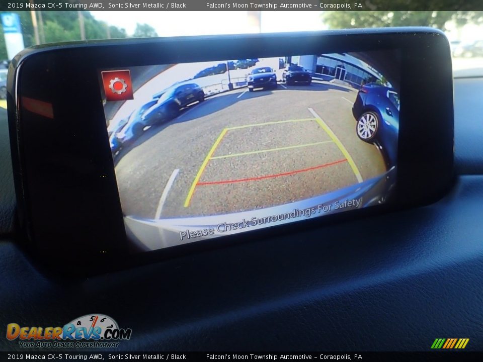 2019 Mazda CX-5 Touring AWD Sonic Silver Metallic / Black Photo #28