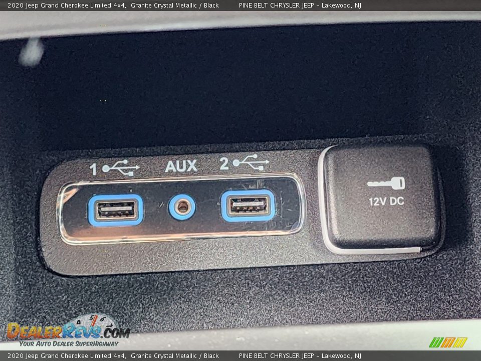 2020 Jeep Grand Cherokee Limited 4x4 Granite Crystal Metallic / Black Photo #10