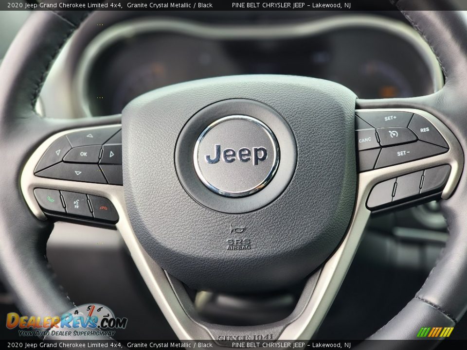 2020 Jeep Grand Cherokee Limited 4x4 Steering Wheel Photo #12