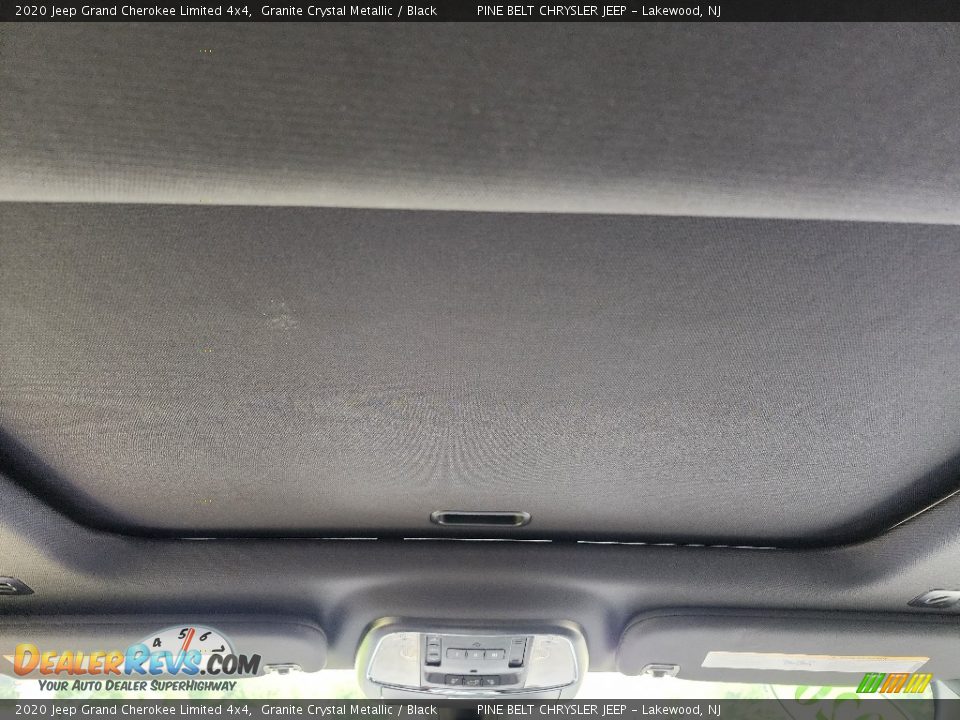 2020 Jeep Grand Cherokee Limited 4x4 Granite Crystal Metallic / Black Photo #16