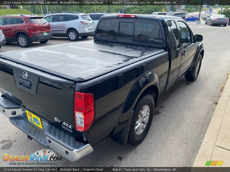 2019 Nissan Frontier SV King Cab 4x4 Midnight Black / Graphite/Steel Photo #33