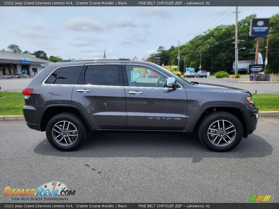 2020 Jeep Grand Cherokee Limited 4x4 Granite Crystal Metallic / Black Photo #22