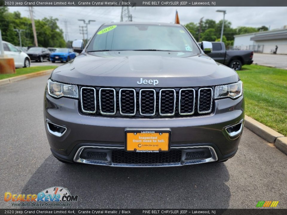 2020 Jeep Grand Cherokee Limited 4x4 Granite Crystal Metallic / Black Photo #24