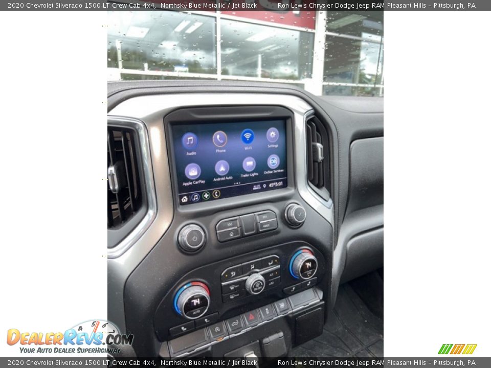 2020 Chevrolet Silverado 1500 LT Crew Cab 4x4 Northsky Blue Metallic / Jet Black Photo #2