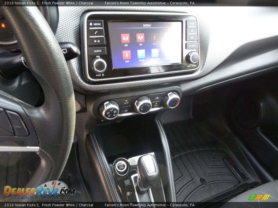 2019 Nissan Kicks S Fresh Powder White / Charcoal Photo #21