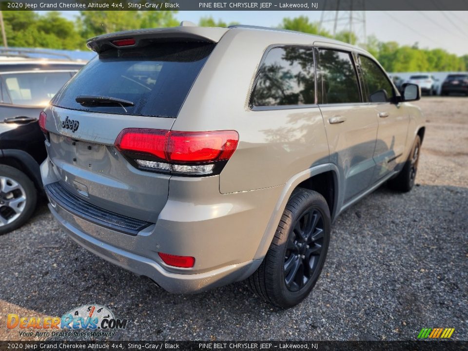 2020 Jeep Grand Cherokee Altitude 4x4 Sting-Gray / Black Photo #3