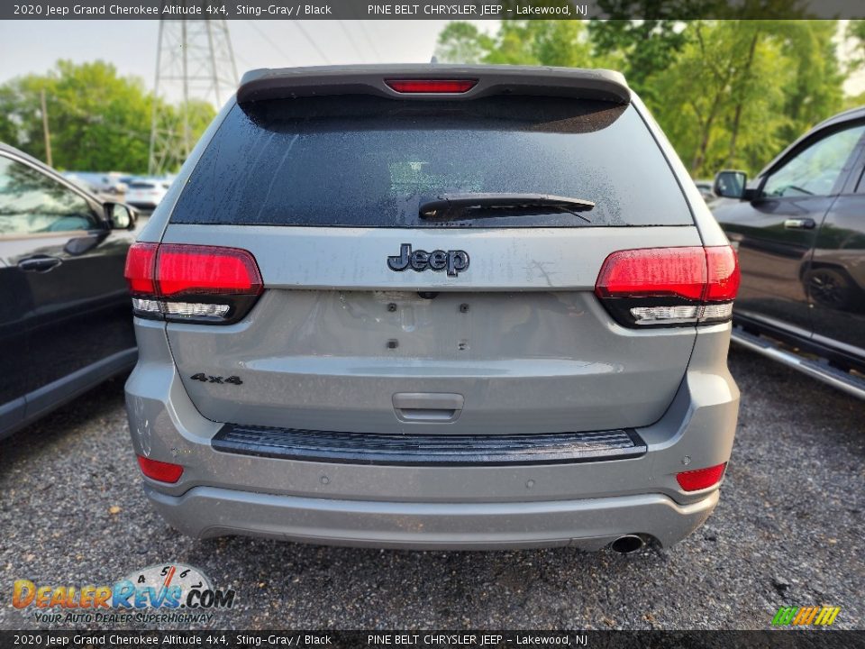 2020 Jeep Grand Cherokee Altitude 4x4 Sting-Gray / Black Photo #4