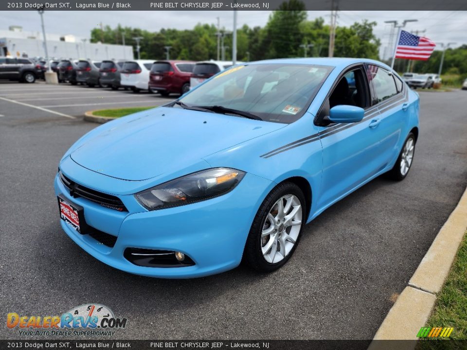 2013 Dodge Dart SXT Laguna Blue / Black Photo #1