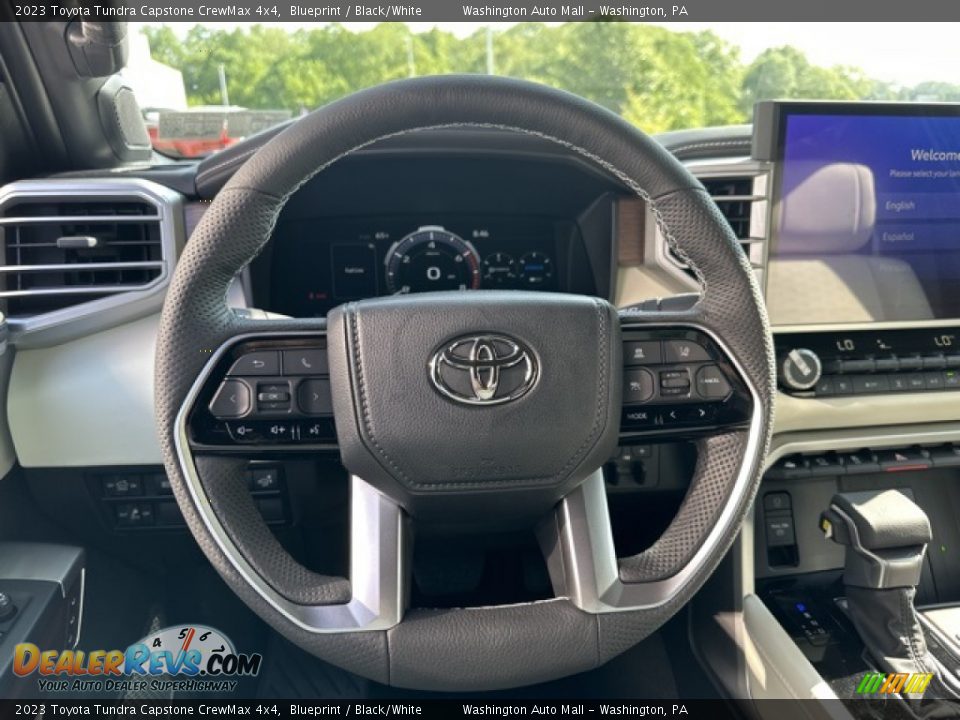 2023 Toyota Tundra Capstone CrewMax 4x4 Steering Wheel Photo #9