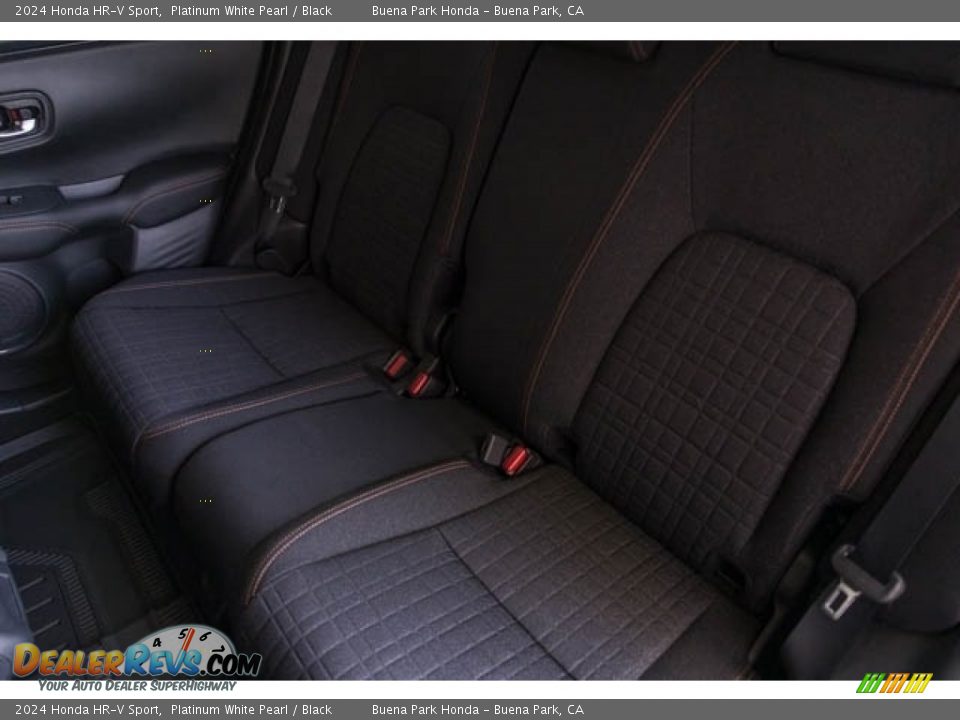 Rear Seat of 2024 Honda HR-V Sport Photo #26