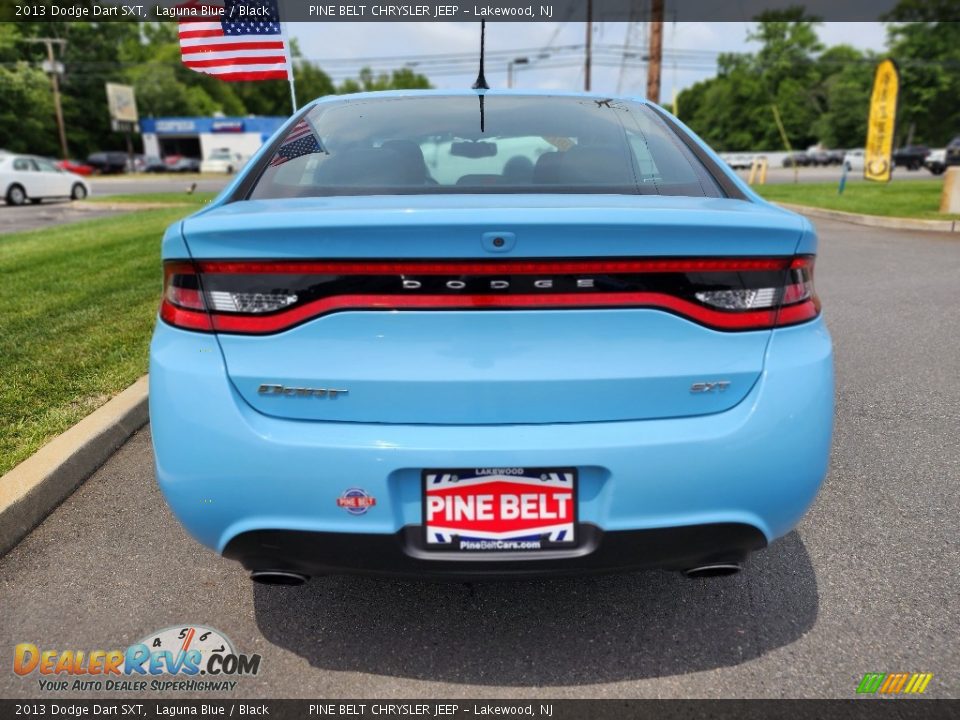 2013 Dodge Dart SXT Laguna Blue / Black Photo #15