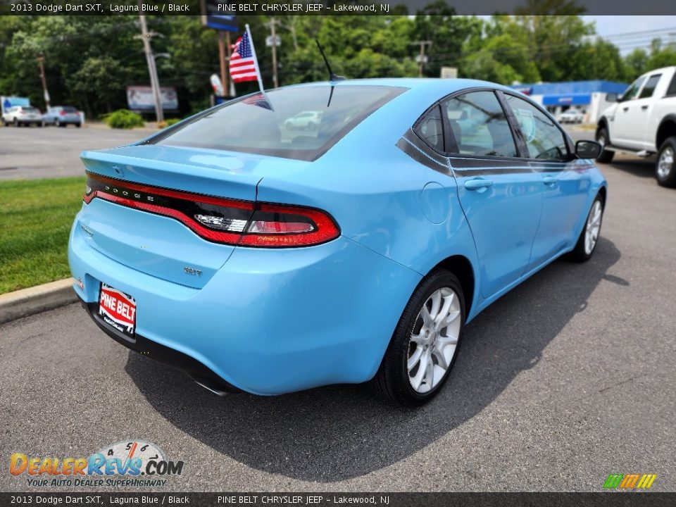 2013 Dodge Dart SXT Laguna Blue / Black Photo #16