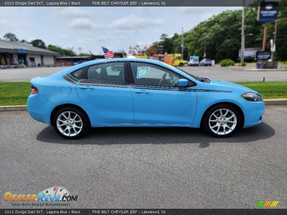 2013 Dodge Dart SXT Laguna Blue / Black Photo #17