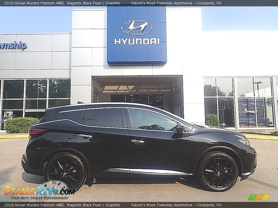 Magnetic Black Pearl 2019 Nissan Murano Platinum AWD Photo #1