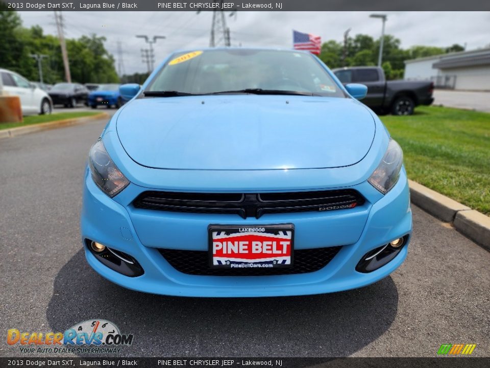 2013 Dodge Dart SXT Laguna Blue / Black Photo #19