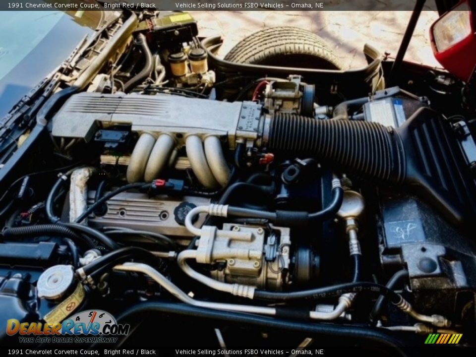 1991 Chevrolet Corvette Coupe 5.7 Liter TPI OHV 16-Valve L98 V8 Engine Photo #25