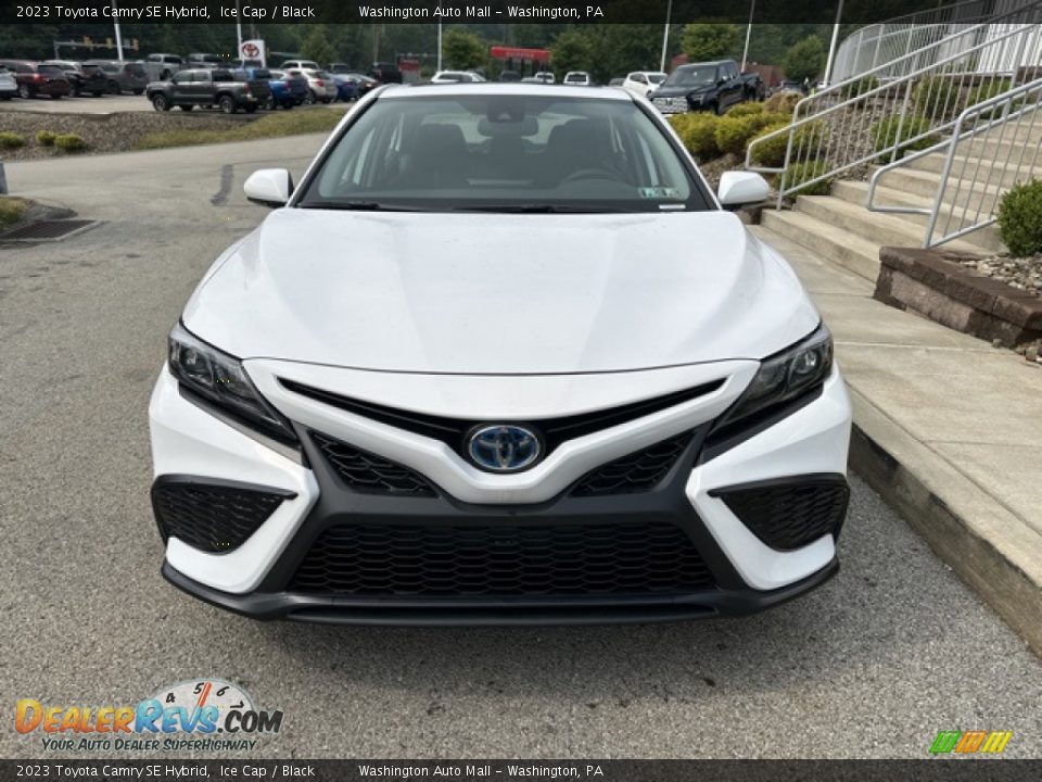 2023 Toyota Camry SE Hybrid Ice Cap / Black Photo #6