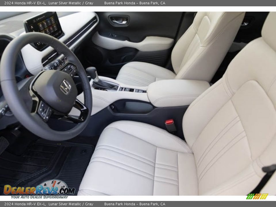 Gray Interior - 2024 Honda HR-V EX-L Photo #15