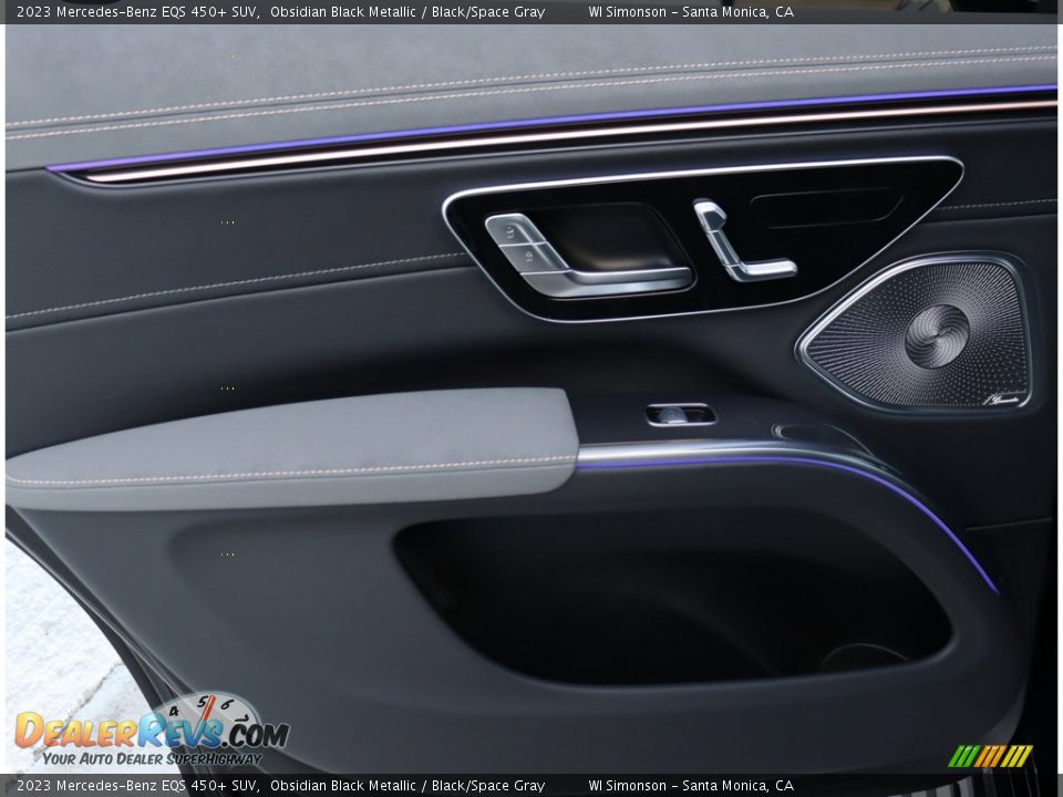 Door Panel of 2023 Mercedes-Benz EQS 450+ SUV Photo #25
