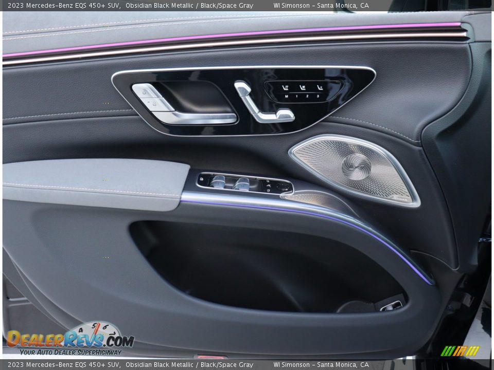 Door Panel of 2023 Mercedes-Benz EQS 450+ SUV Photo #27