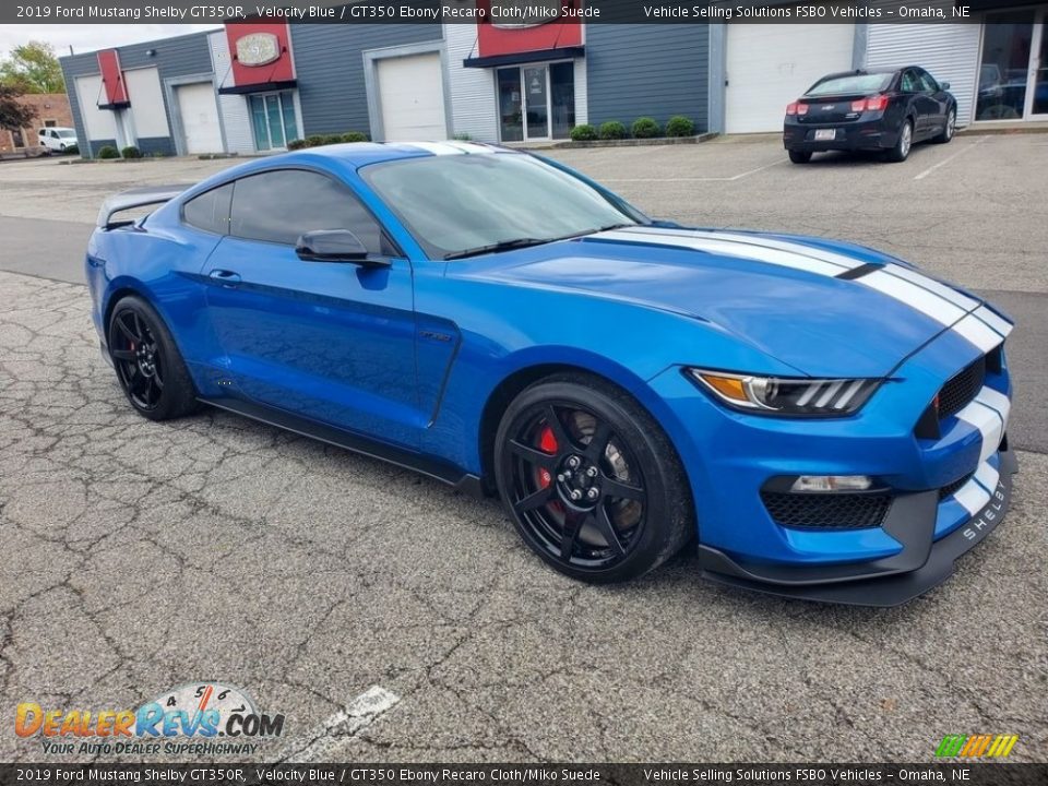 Velocity Blue 2019 Ford Mustang Shelby GT350R Photo #16