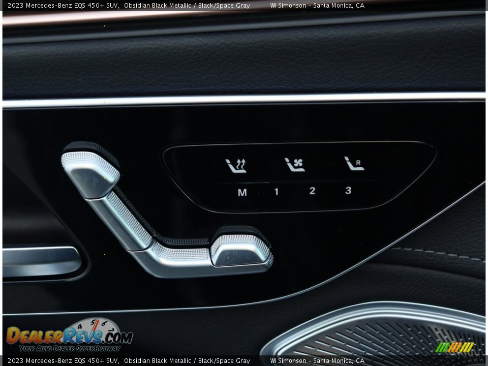 Door Panel of 2023 Mercedes-Benz EQS 450+ SUV Photo #28