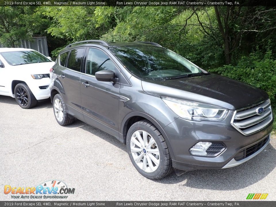 2019 Ford Escape SEL 4WD Magnetic / Medium Light Stone Photo #3